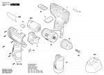 Bosch 3 601 JG8 100 Gsb 120-Li Cordless Drill Driver 12 V / Eu Spare Parts